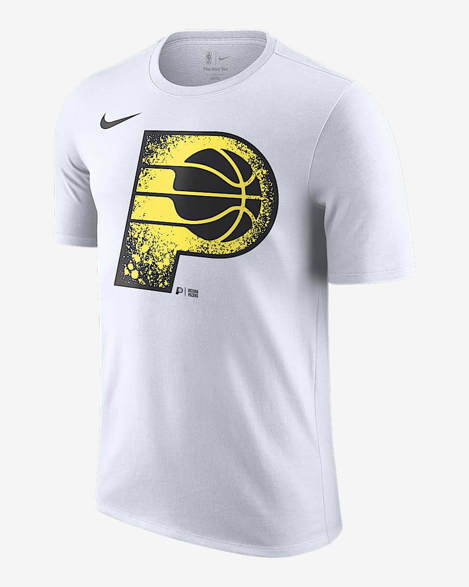 Indiana Pacers Essential City Edition Men s Nike NBA T Shirt White Cotton